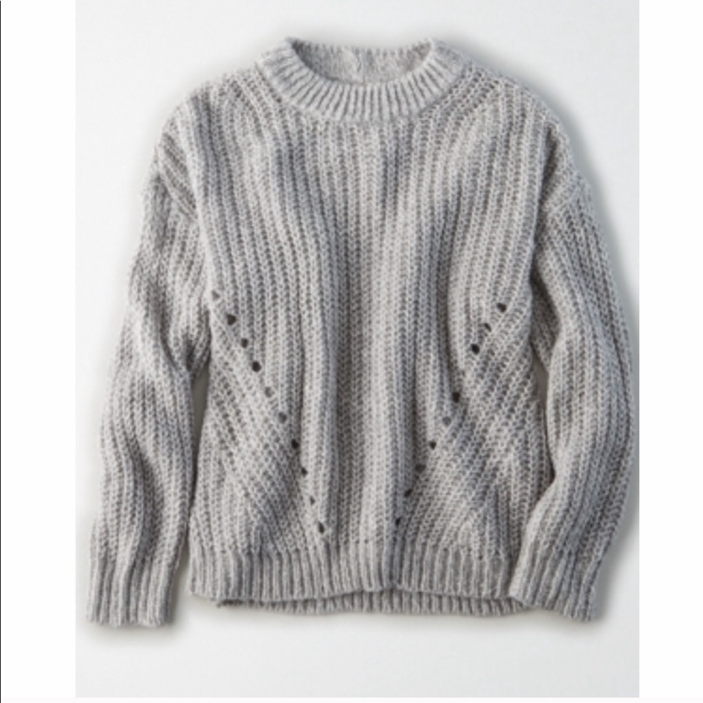AE - Oversized Gray Sweater - Small